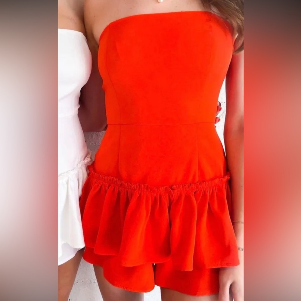 RED ROMPER